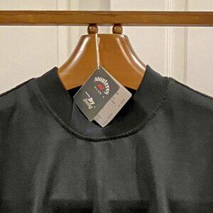 Monterey Club Mock Neck Activewear Shirt - Dry Swing Collection - Short Sleeve